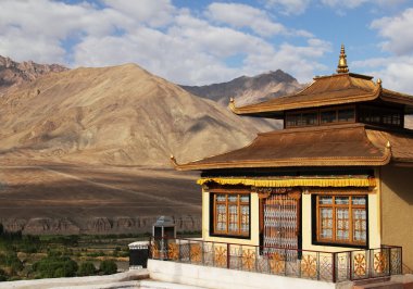 ladakh, Hindistan spituk Manastırı