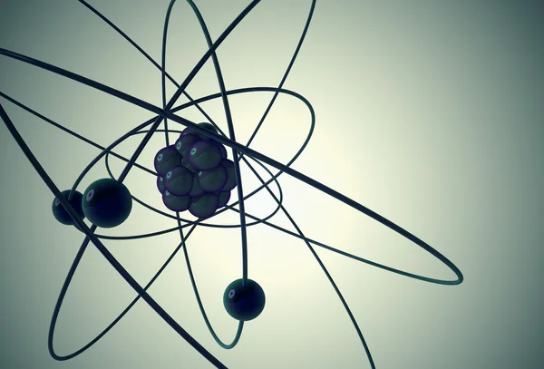 Atomo isolato . — Foto Stock