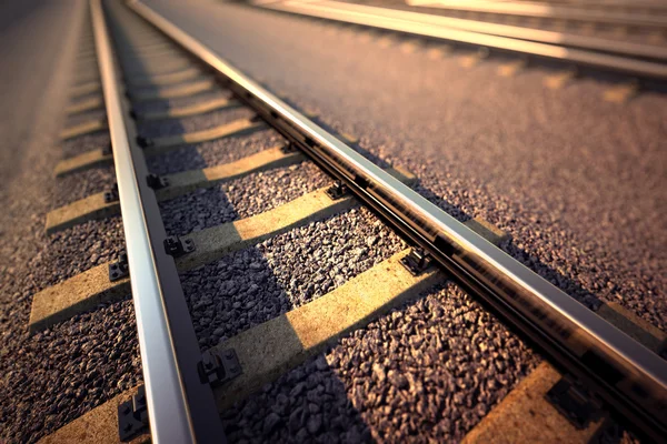 Bahngleise. — Stockfoto