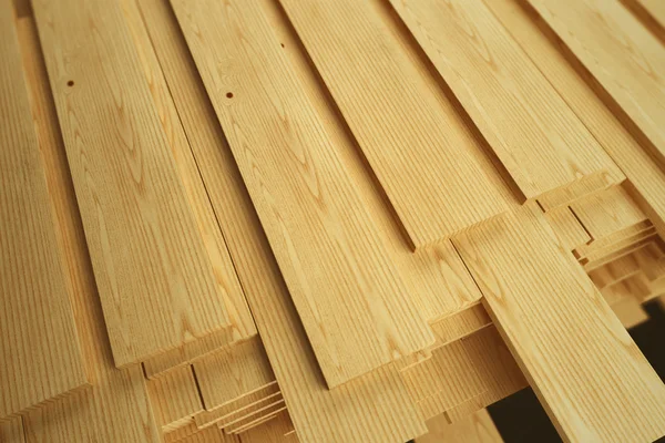 木製の板のスタック — ストック写真