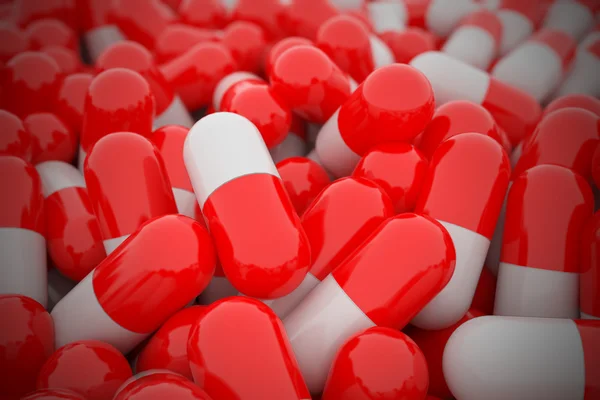 Pile of capsules. — Stock Photo, Image