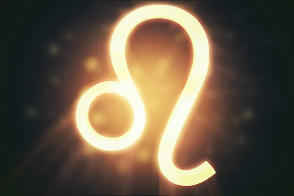 Leo zodiac sign. Stock Image