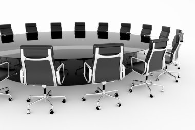 Conference room. clipart