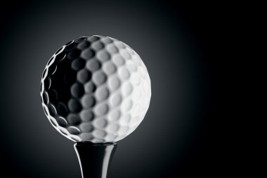 Golf topu.