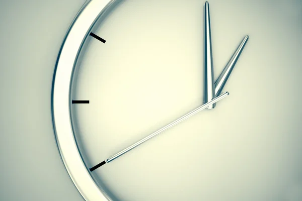 Jednoduché moderní hodiny. — Stock fotografie