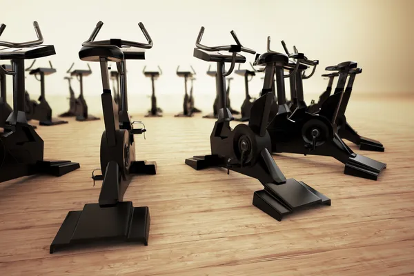 Stationary bike. — Stock Photo, Image