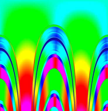 renkli daireler ile arka plan dekorasyon. oviform perspektif