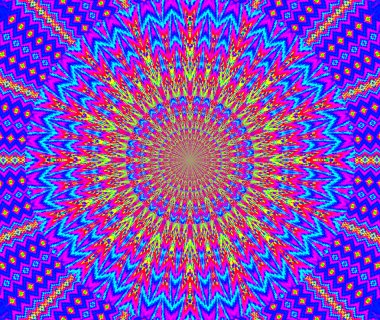 yaratıcı arka plan. kaleydoskop. Harika bir uyum renk