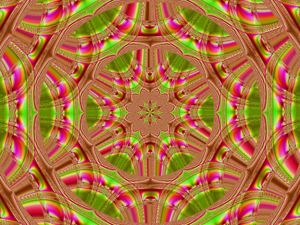 Kreativer Hintergrund. Kaleidoskop. eine wunderbare Harmonie der Farben — Stockfoto