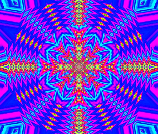 Kreativer Hintergrund. Kaleidoskop. eine wunderbare Harmonie der Farben — Stockfoto