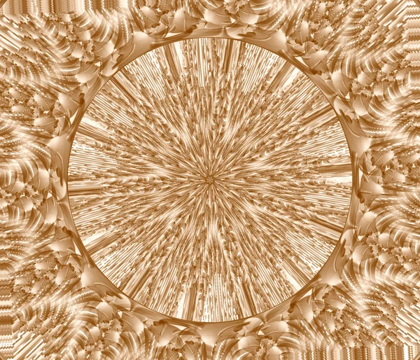 Geometrinen abstrakti koriste. Kaleidoskooppi. A-0135 . — kuvapankkivalokuva