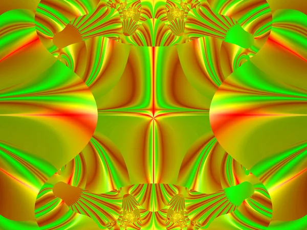 Colorful fractal decorative feature, magic splendor, wonderful h — Stock Photo, Image