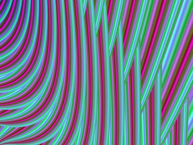 renkli fraktal dekoratif özelliği, sihirli ihtişamı, harika h