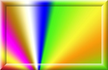 renkli fraktal dekoratif özelliği, sihirli ihtişamı, harika h