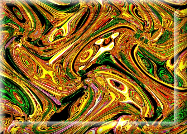 Kreativer Hintergrund mit einem herrlichen chaotischen Muster in Farbe — Stockfoto