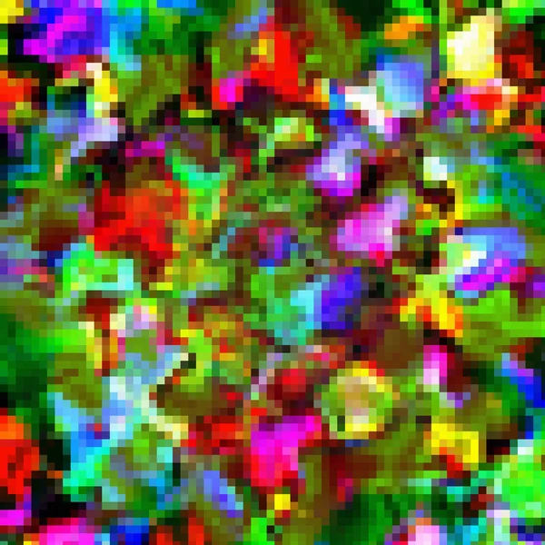 Fond de pixel mosaïque créative avec un magnifique patt chaotique — Photo