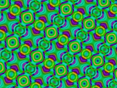 renkli fraktal dekoratif özelliği, sihirli ihtişamı, harika h