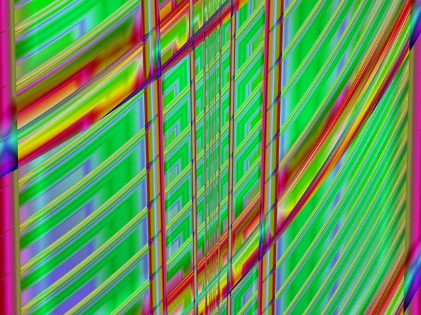 Característica decorativa fractal colorido, esplendor mágico, maravilloso h —  Fotos de Stock