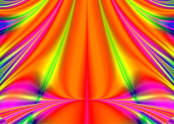 renkli fraktal dekoratif özelliği, sihirli ihtişamı, harika h