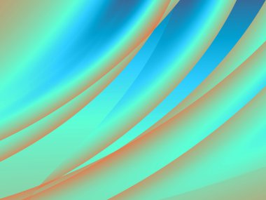 renkli fraktal dekoratif özelliği, sihirli ihtişamı, harika bir uyum ve fraktal çizgiler.