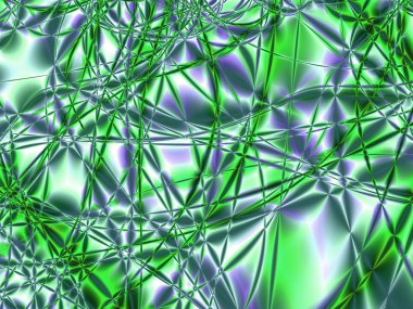 renkli fraktal dekoratif özelliği, sihirli ihtişamı, harika h