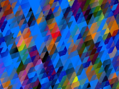 renkli fraktal dekoratif özelliği, sihirli ihtişamı, harika h