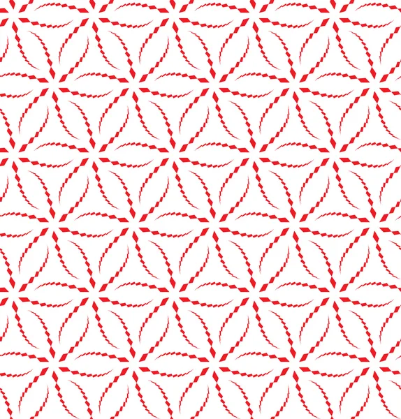 Modèle sans couture vectoriel abstrait avec des figures en forme d'étoile — Image vectorielle