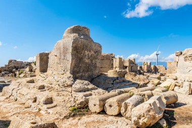 Hayat Saint Simon Manastırı Yazın Mavi Gök Gününde Nefes Kesen Resim Manastırı