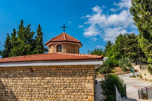 Hayat Vakifli Armeense Katholieke Kerk Adembenemend Pittoresk Uitzicht Een Blue — Stockfoto