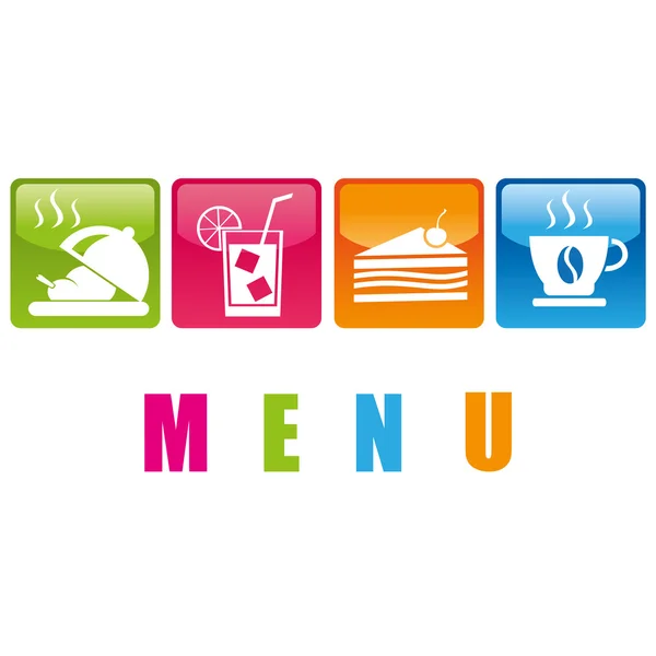 Food _ menu — Vector de stock