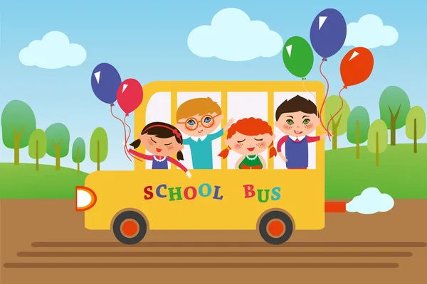 School_bus — стоковий вектор