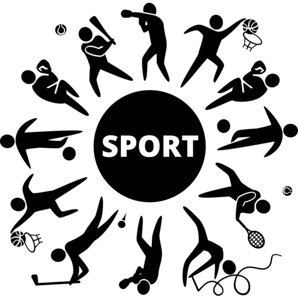 Deporte — Archivo Imágenes Vectoriales