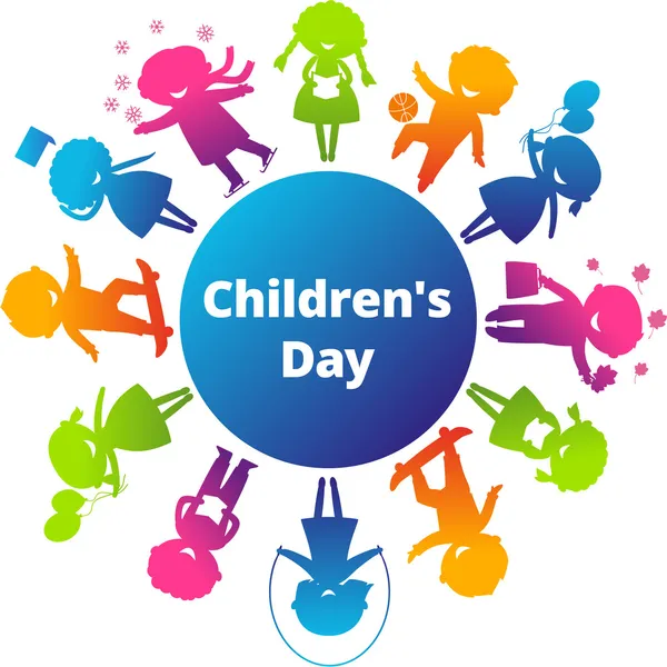 Childrensday Ліцензійні Стокові Вектори