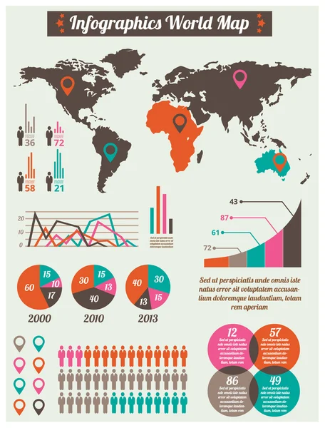 Infograph — Wektor stockowy