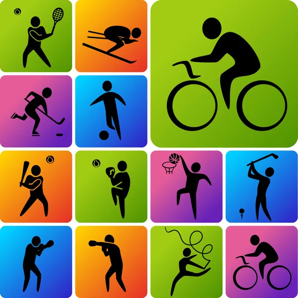 Sportsicons — Image vectorielle