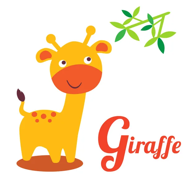 Giraffe — Stock Vector