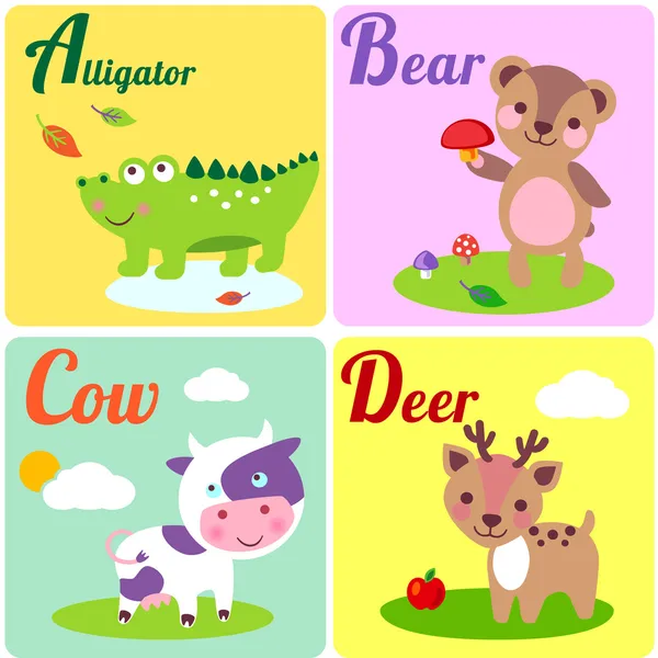AbcLetters Stock Vector