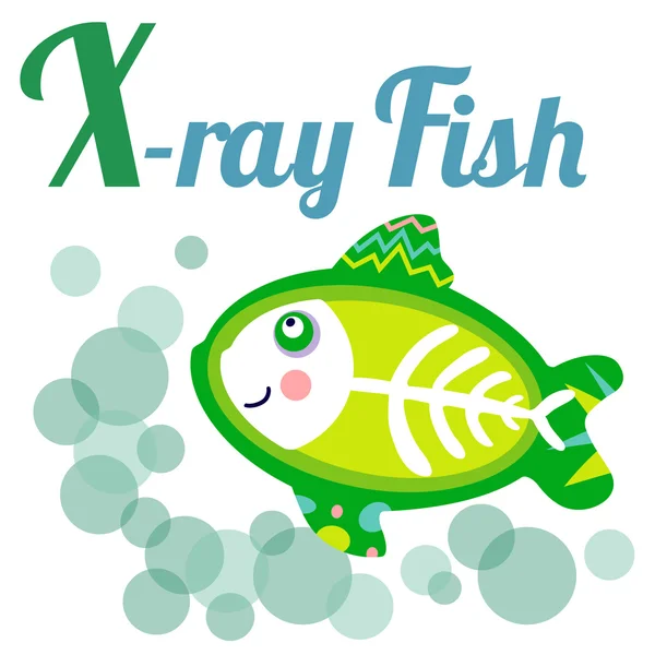 Xrayfish — Vettoriale Stock