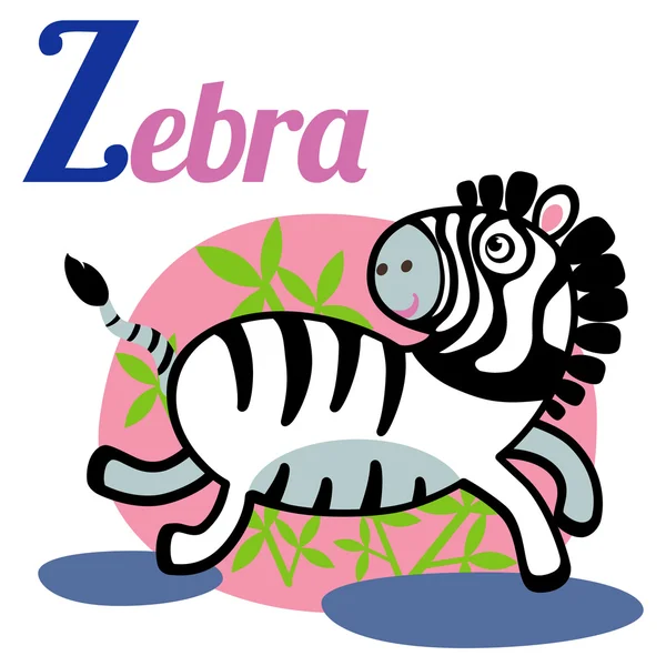 Zebra — Stok Vektör