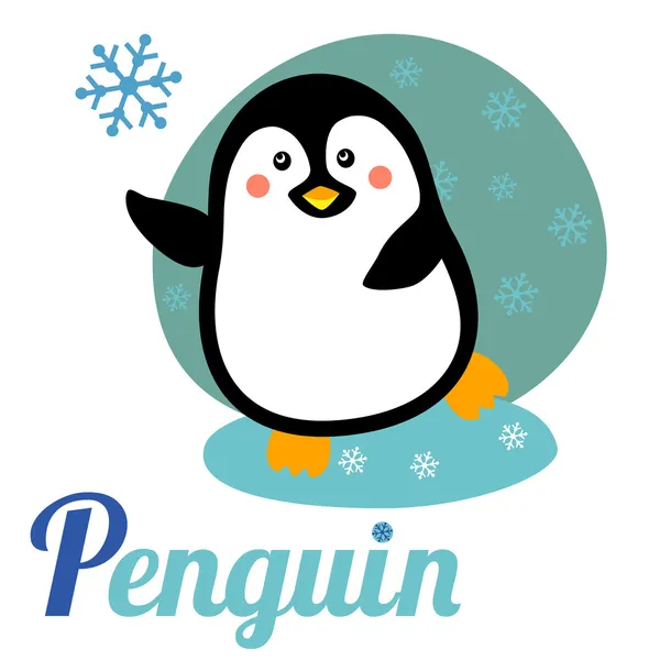 Penguin — Stock Vector