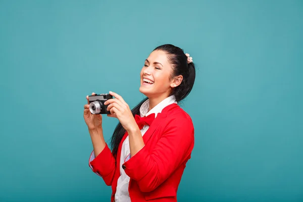 Foto da menina vintage — Fotografia de Stock