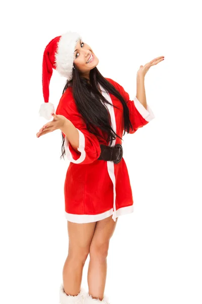 Beautiful christmas woman — Stock Photo, Image