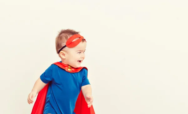 Super héroe chico — Foto de Stock