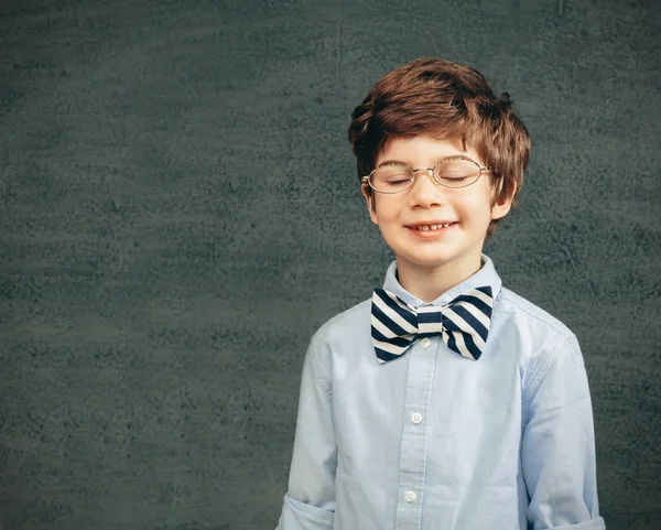 Cheerful smiling little boy — Stock Photo, Image