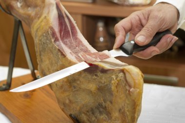 jambon ve bıçak