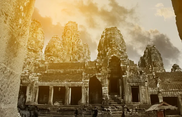 Angkor wat templi in Cambogia — Foto Stock