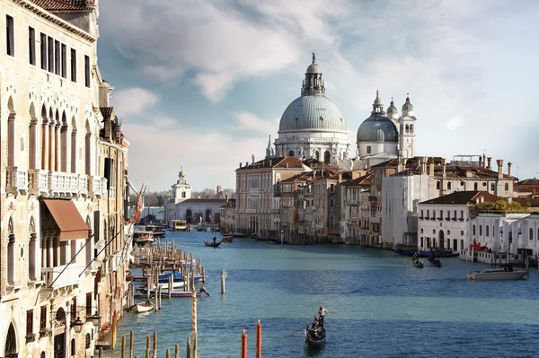 Mooie grachten in Venetië. Italië — Stockfoto