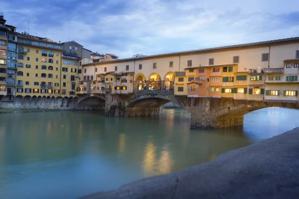 Ponte vecchio, florence, İtalya, Avrupa — Stok fotoğraf