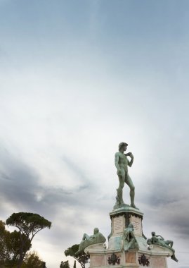 David, piazzale michelangelo, Floransa, İtalya