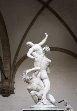 Piazza della signoria, Floransa, İtalya